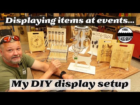 Displaying items at events- My DIY display setup