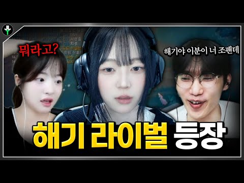 처음보는 여스트리머랑 해기 싸움붙이는 저라뎃ㅋㅋㅋㅋ