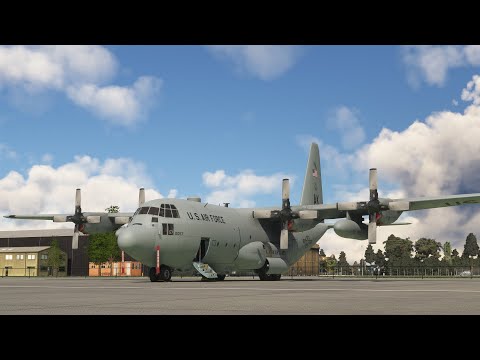 Trying out radio navigation in the NEW Captain Sim C-130 Hercules in Flight Simulator
