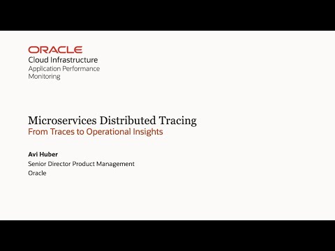 Microservices Distributed Tracing: from traces to operational insights