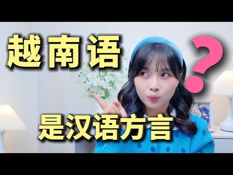 越南语是汉语方言？来听听这个越南人怎么说