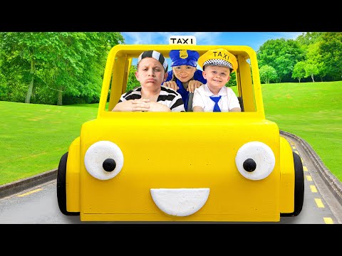 Tài xế Oliver lái taxi và giúp đỡ nhân viên cứu hộ thành phố