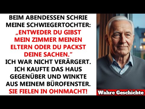 Meine Schwiegertochter wollte mich rauswerfen – also kaufte ich das Haus gegenüber.