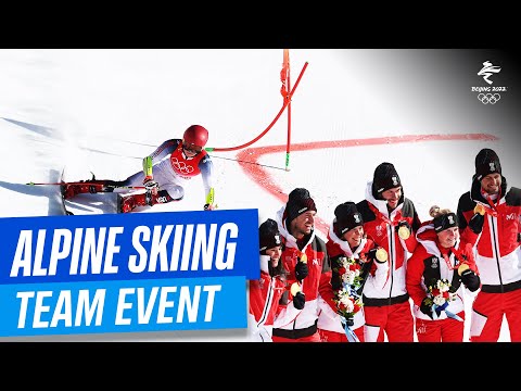 Alpine Skiing - Team Event | Full Replay |  #Beijing2022