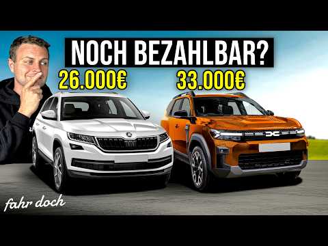 DACIA BIGSTER NEU vs SKODA KODIAQ GEBRAUCHT | Der ultimative Vergleich!