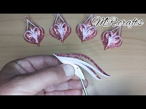 Make a beautiful decoration from foamsheets,easy ideas in 5 minutes