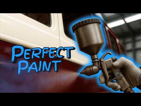 🎨 Spray Painting a VW Van: You Honestly Won't Believe What Happens!