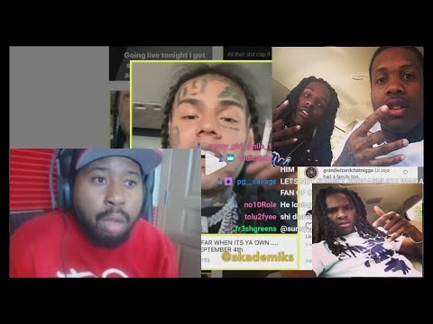 Akademiks Reacts To 6ix9ine Disrespecting Lil Durks Dead Cousin & Reacts To Lil Durks Live