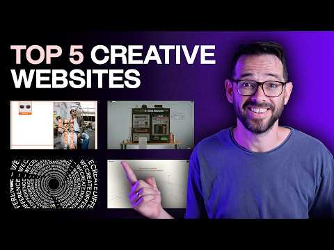 TOP 5 WEBSITES FOR INSPIRATION: Mind-blowing web design