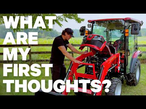 THE MOST POPULAR TRACTOR MFG IN THE WORLD SENT ME A TRACTOR. #mahindra #homestead #tractors