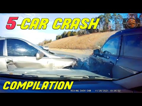 BEST OF CAR CRASHES  | Hit And Run, Road Rage, Bad Drivers USA & CANADA | YEAR 2023 (So far)