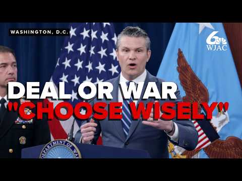 FULL: U.S. Warns ‘Not a Fair Fight’ as Ceasefire Deadline Nears