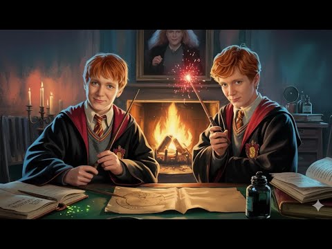The Weasley Twins: Before the Laughter | A Warm and Emotional Harry Potter Sleep Story