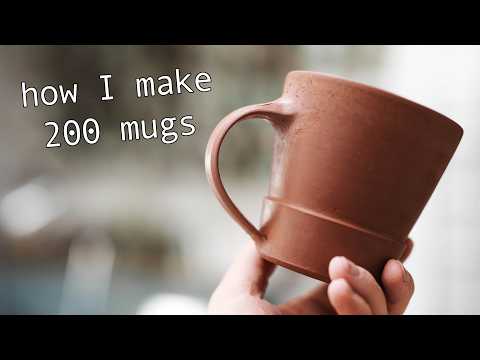 Making 200 Mug Handles by Hand