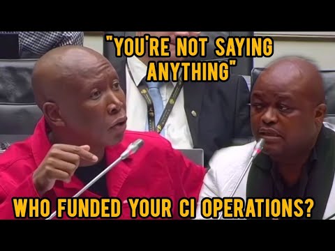 Malema Grills Mogotsi: Exposing Shocking Truth Behind His Secret Crime Intelligence Funders Revealed