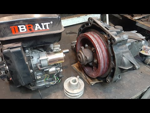 Less revs more power. Clutch for mini tractors and all-terrain vehicles.