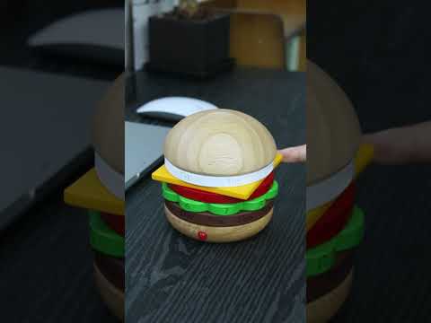 Add a Dash of Fun to Your Desk with This Creative Hamburger Calendar!