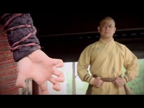 (Kung Fu Action Movie)Shaolin monk battles Japanese warrior with Diamond Palm VS Dragon Locking Fist