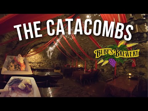 THE CATACOMBS at Bube's Brewery! Fine American Dining!