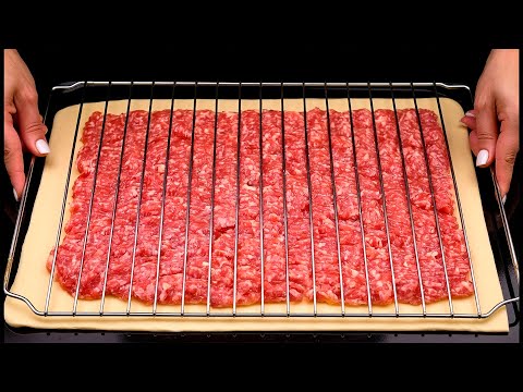 Do you have puff pastry and minced meat? A viral recipe for the festive table!