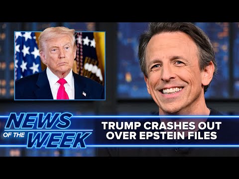 Trump Crashes Out Over Epstein Files, Condemns "Seditious" Democrats: Late Night News of the Week
