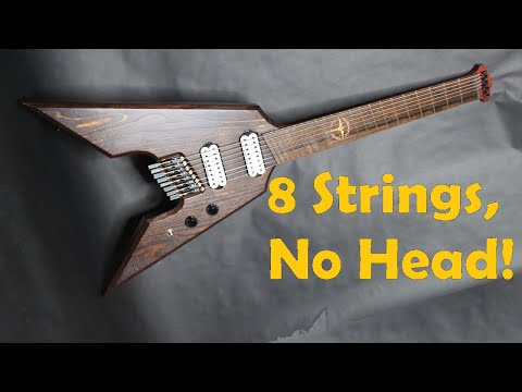 I Built an 8-String Guitar that is NOT a Super-Strat