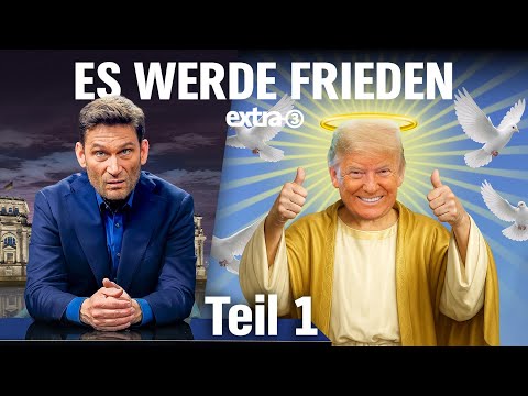 Trump der Friedensgott | Wer finanziert die AfD? | extra 3 vom 16.10.2025 · Teil 1/2
