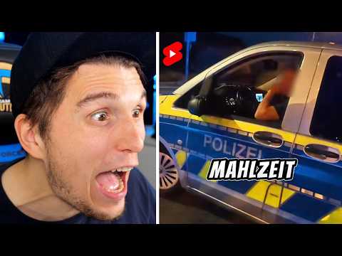 Paluten guckt Shorts bis er einen korrekten Polizisten sieht