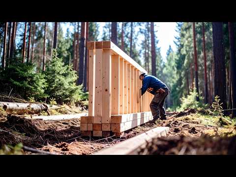Far Away in the Forest He Built a House All by Himself in 5 Days