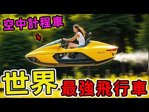 20個最令人驚歎的飛行汽車，第一名售價堪比私人飛機。一顆輪胎就抵得上一輛超跑，連頂級富豪都需掂量荷包。|世界印象 #世界之最 #出類拔萃 #腦洞大開 #top10 #汽車 #飛行器#科技