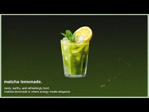matcha lemonade.
