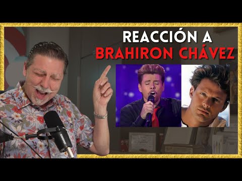 BRAHIRON CHAVEZ CANTA COMO LUIS MIGUEL - REACCION / REACTION - IMPRESIONANTE!