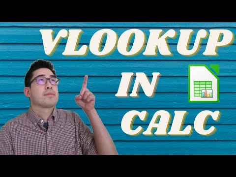 How to use VLOOKUP in LibreOffice Calc