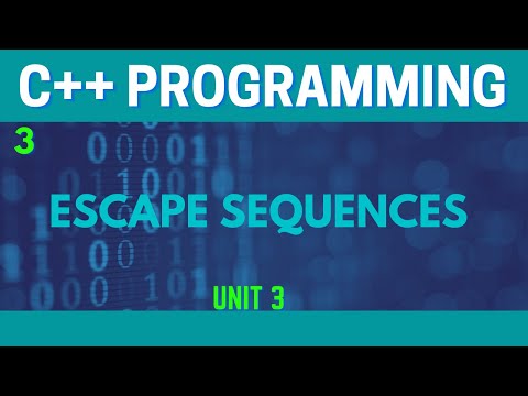 Escape Sequences in C++( Urdu/Hindi)