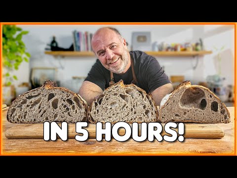 Is it possible to make sourdough bread in 5 hours? - Easy recipe