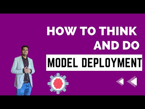 How to think and do model deployment | ml model deployment aws sagemaker | model deployment aws