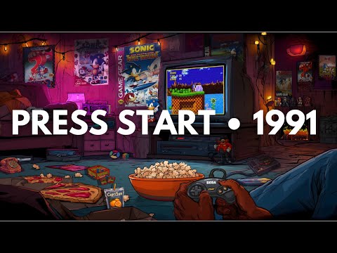 Arcade Basement ’91 // Sonic Retro Focus Music Mix — Synthwave & Chillwave