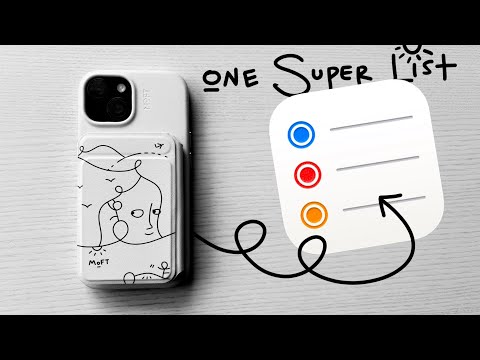 How I Run My Entire Workday with ONE Apple Reminders List