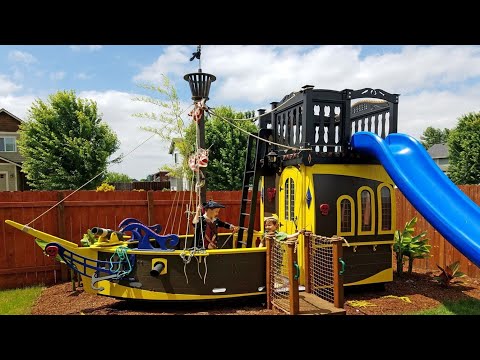 WONDERFUL! 100+ OUTDOOR BACKYARD KIDS PLAYHOUSE DESIGNS | CHILD BACKYARD PLAYGROUND BUILD TIPS