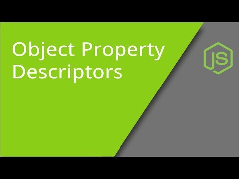 JavaScript Object Property Descriptors