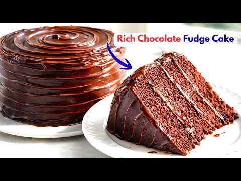 The Famous Matilda Chocolate Cake |  Moist, Fudgy & Foolproof Recipe!