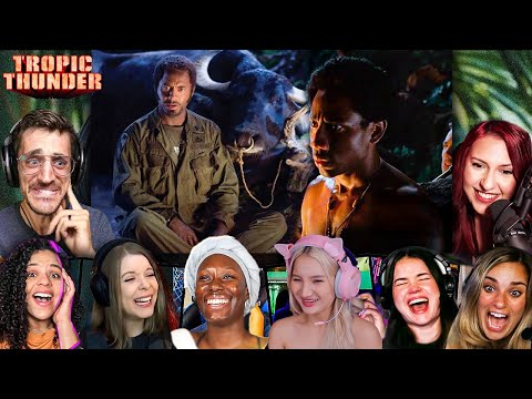 TOP "I'm Not Gay, I Love The Pu**y" Reactions! Tropic Thunder Movie Reaction *First Time Watching*