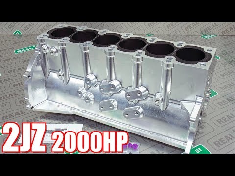 2000HP Supra Billet 2JZ Engine Build - Bulletproof 2JZ for Streetable Supra!