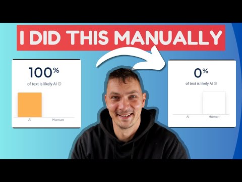 AI Detector Bypass - Learn to Manually Humanise AI content with me!