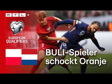 Polen vs. Niederlande - Highlights | WM-Qualifikation 2026 | RTL Sport