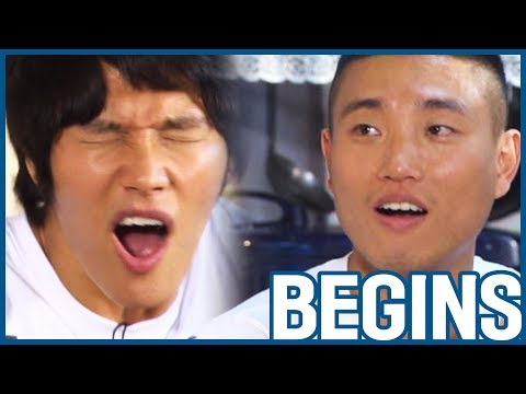 [RUNNINGMAN BEGINS] [EP 8-1] | GARY never feel the PAIN ᕙ(•̀▽•́ )ᕗ  (ENG SUB)
