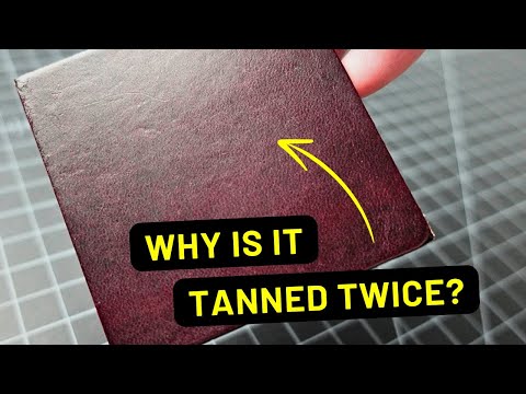 Latigo Leather Explained: Chrome-Tan / Veg-Tan Mix