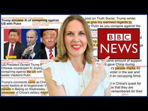 Donald Trump's WARNING 🇺🇸 Learn English with the News