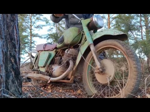 Restoring an old JAWA motorcycle | Complete restoration of an abandoned motorcycle.