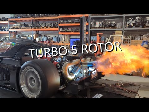 World's First Turbo 5 Rotor SCREAMS on the Dyno | V10 F1 SOUND